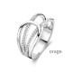 Orage Dames ring zilver BB148