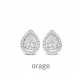 Orage Oorringen in ZILVER BB085