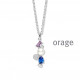 Orage Zilver ketting BB033/45cm.