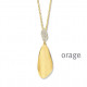 Orage PLAQUE ketting BB074/45cm.