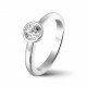 B&B Jewelry Damesring met briljant 0.25ct. ref.125297