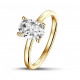 18 karaat ring met zirconia  GR4308GZ