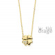 Orage Kids vergulde ketting met klavertje K2769