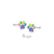 OORBELLEN ORAGE KIDS ZILVER OORRINGEN K3181