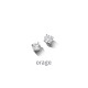 Orage Oorringen in zilver BB206 3mm.