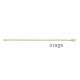 Orage Armband VERGULD BB313 (18cm.)