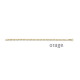 Orage Armband VERGULD BB314 (18cm.)