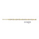 Orage Armband VERGULD BB327 (19cm.)