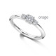 Orage Dames ring zilver BB209