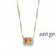 Orage PLAQUE ketting BB364/45cm.