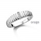 Orage Dames ring zilver met lab grow diamant BC015