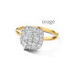 Orage Dames ring verguld BC069