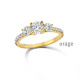 Orage Dames ring zilver BC087