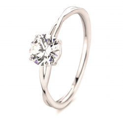 18 karaat ring met zirconia GR4181GZ