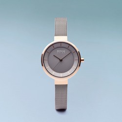 Bering Dames horloge Solar 31mm 14631-369