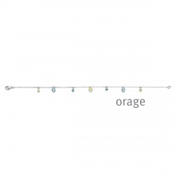 Orage Armband in zilver AS003