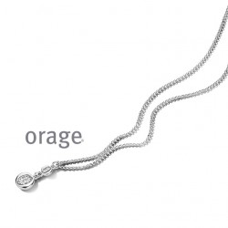 Orage zilver ketting AT212/40+5cm.