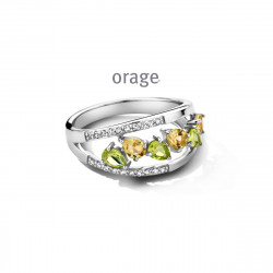 Orage Damesringen zilver AW159