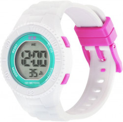 Ice-Watch ICE digit - White-Turquoise  Small 021270