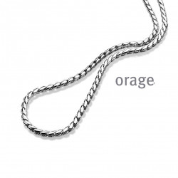 Orage STAAL ketting AW351/55cm.