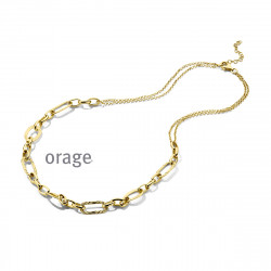 Orage PLAQUE ketting AW362/53cm.