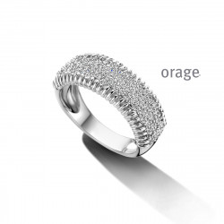 Orage Dames ring zilver BA021