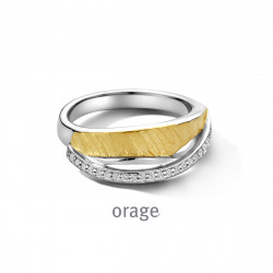Orage Dames ring zilver BA077