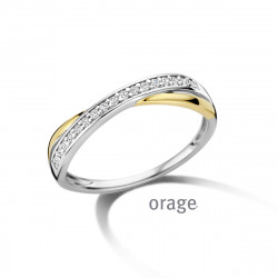 Orage Dames ring zilver BA081