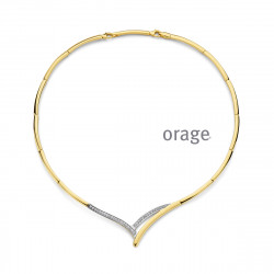 Orage PLAQUE COLLIER BA079/45cm.