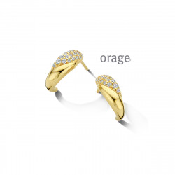 Orage Oorringen in plaque BA041