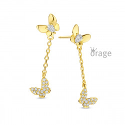 OORBELLEN ORAGE KIDS vergulde OORRINGEN K3003