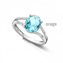 Orage Dames ring zilver BA331