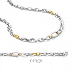Orage Armband in zilver BA355 22cm.