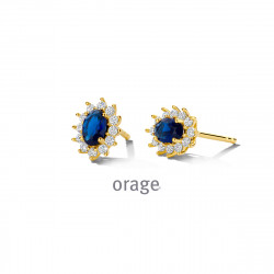 Orage Oorringen in plaque BA301