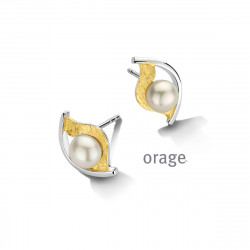 Orage Oorringen in ZILVER BA319
