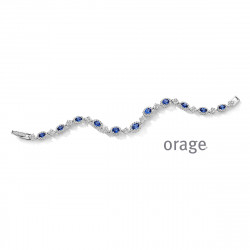 Orage Armband in zilver BA308 18CM.