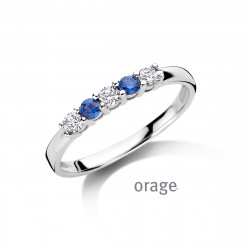 Orage Dames ring zilver BA314