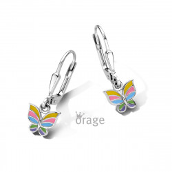 OORBELLEN ORAGE KIDS ZILVER OORRINGEN K2913
