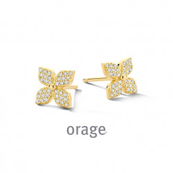Orage Oorringen in plaque BA364