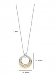 Ti Sento Hanger met ketting 34119ZY 42cm.
