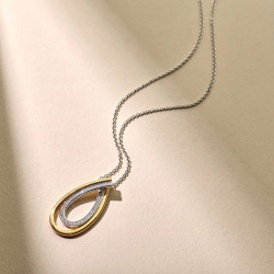 Ti Sento Hanger met ketting 34121ZY 45-55cm.