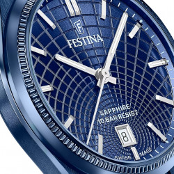 Uurwerken Festina F20078/A Nueva I-Size Heren horloge saffierglas swiss made