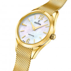 Uurwerken Festina F20077/1 GRACE DAMES horloge saffierglas swiss made