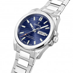 Herenhorloge Festina Swiss Made Dune blauw F20073/2 saffierglas