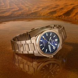 Herenhorloge Festina Swiss Made Dune blauw F20073/2 saffierglas