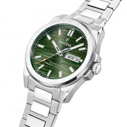 Herenhorloge Festina Swiss Made Dune groen F20073/4 saffierglas