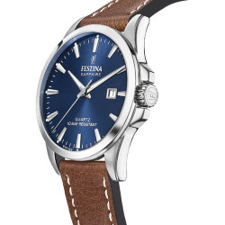 Uurwerken Festina F20025/3 Heren horloge saffierglas swiss made