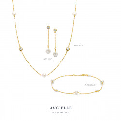 18 KARAAT DAMES KETTING AK0080C/45