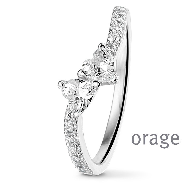 Ringen Orage Damesring zilver AS071